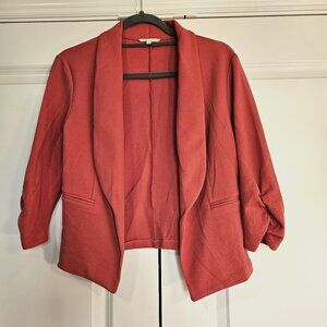 Maurices Cropped Pink Blazer Size Small